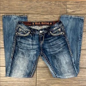 ROCK REVIVAL BOOTCUT JEAN | SZ 26